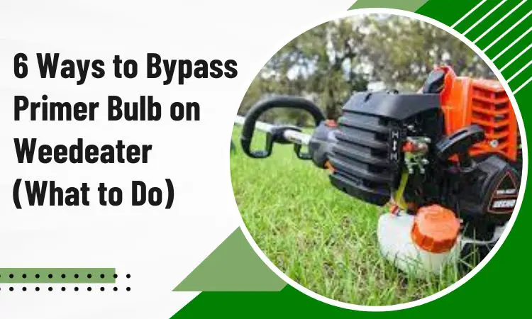 how to bypass primer bulb on weedeater